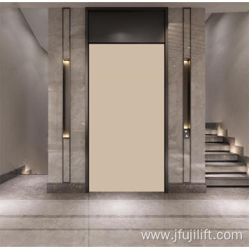 Service Lift with Hairline Stainless Steel